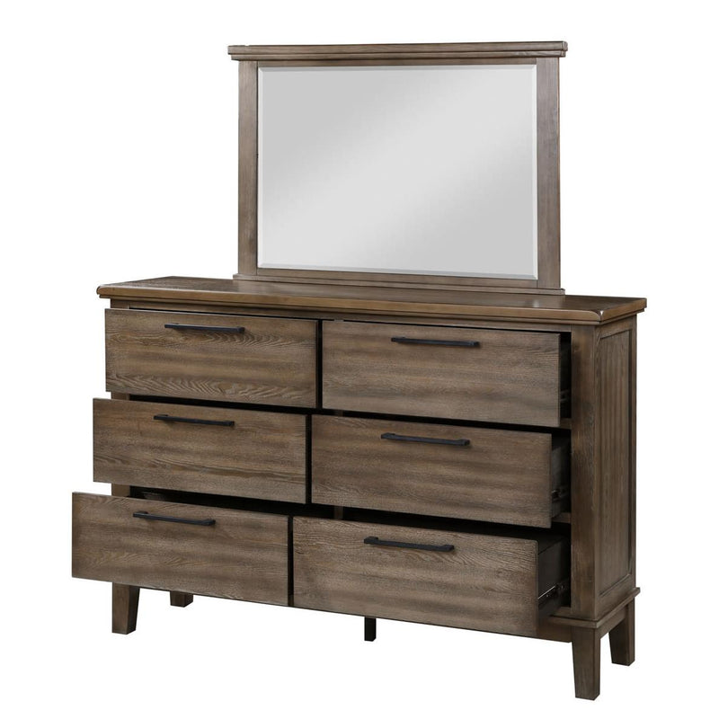 New Classic Furniture Cagney B594G-060 Mirror - Vintage Gray IMAGE 4
