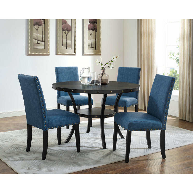 New Classic Furniture Crispin D162-DT-SMK Dining Table - Smoke IMAGE 4