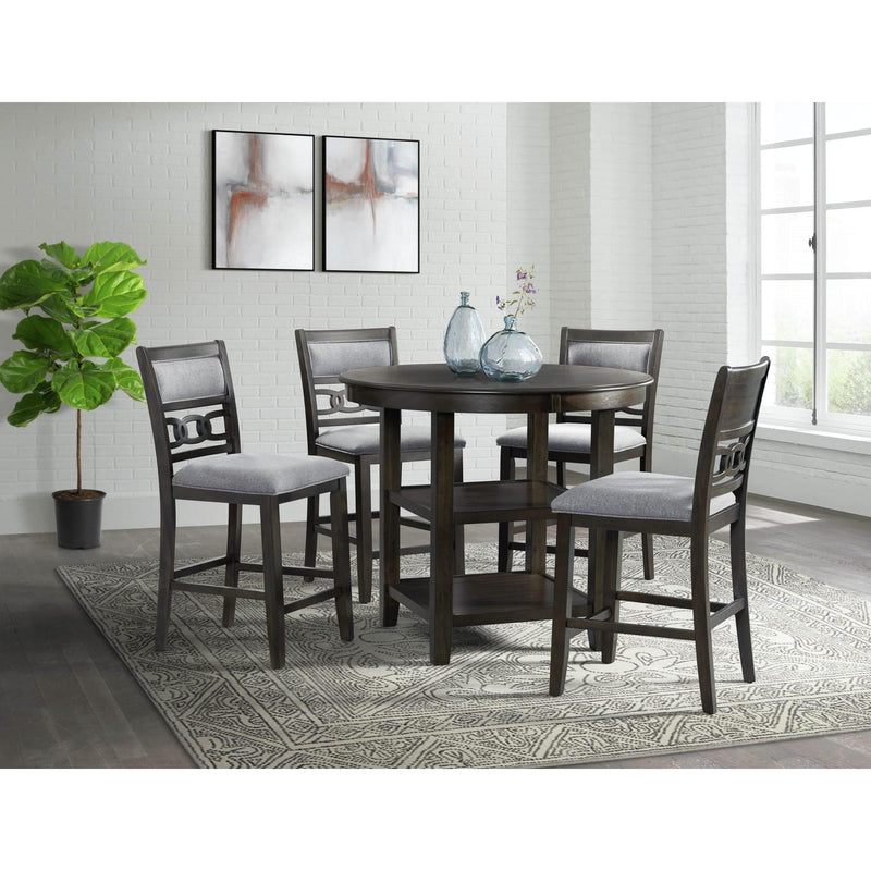  Elements International Amherst DAH555PCSC Counter Height Side Chair IMAGE 2
