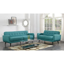 Elements International Hadley UHD087300NP Sofa - Heirloom Teal IMAGE 6