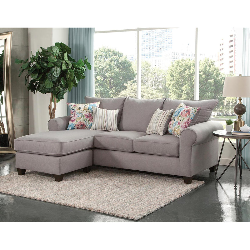Steve Silver Furniture Yorke Fabric 2 pc Sectional YO950SCH IMAGE 2