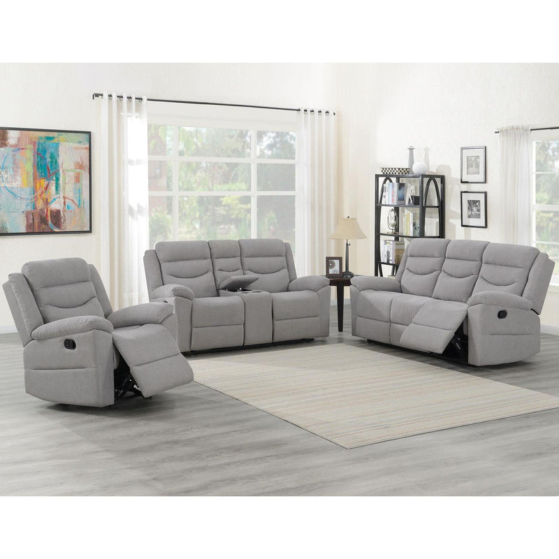 Steve Silver Furniture Chenango Glider Fabric Recliner CH900CLG IMAGE 4