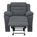 Steve Silver Furniture Chenango Glider Fabric Recliner CH900CDG IMAGE 2
