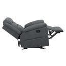 Steve Silver Furniture Chenango Glider Fabric Recliner CH900CDG IMAGE 3