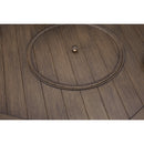  Signature Design by Ashley Paradise Trail P750-776 Round Fire Pit Table IMAGE 6