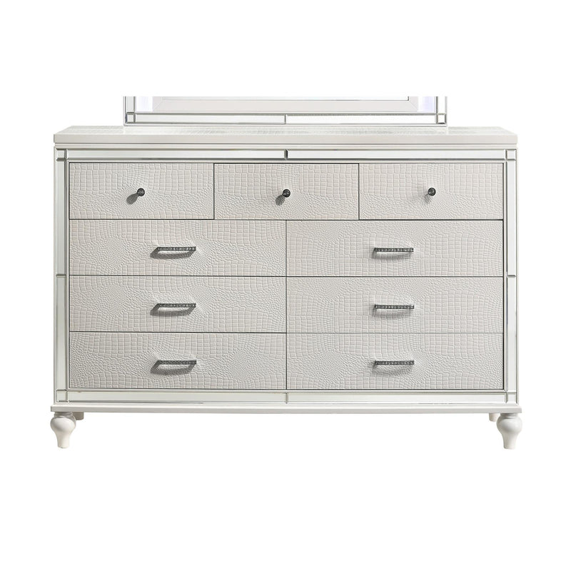 New Classic Furniture Valentino BA9698W Dresser - White IMAGE 1