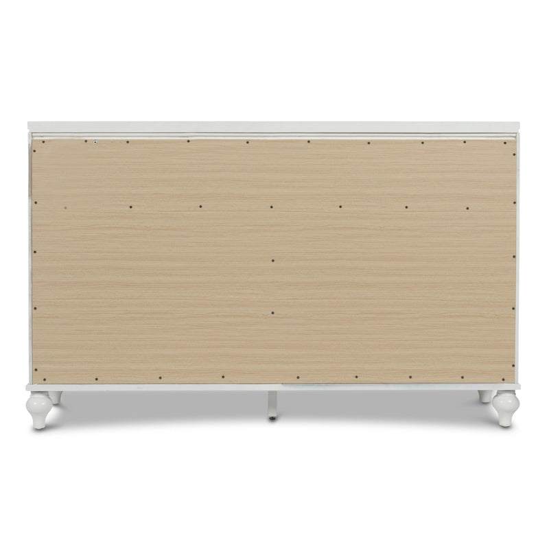 New Classic Furniture Valentino BA9698W Dresser - White IMAGE 6