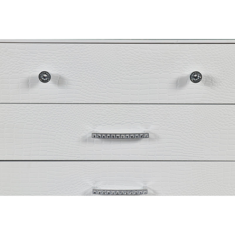 New Classic Furniture Valentino BA9698W Nightstand - White IMAGE 6