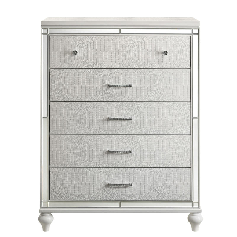 New Classic Furniture Valentino BA9698W Chest - White IMAGE 1