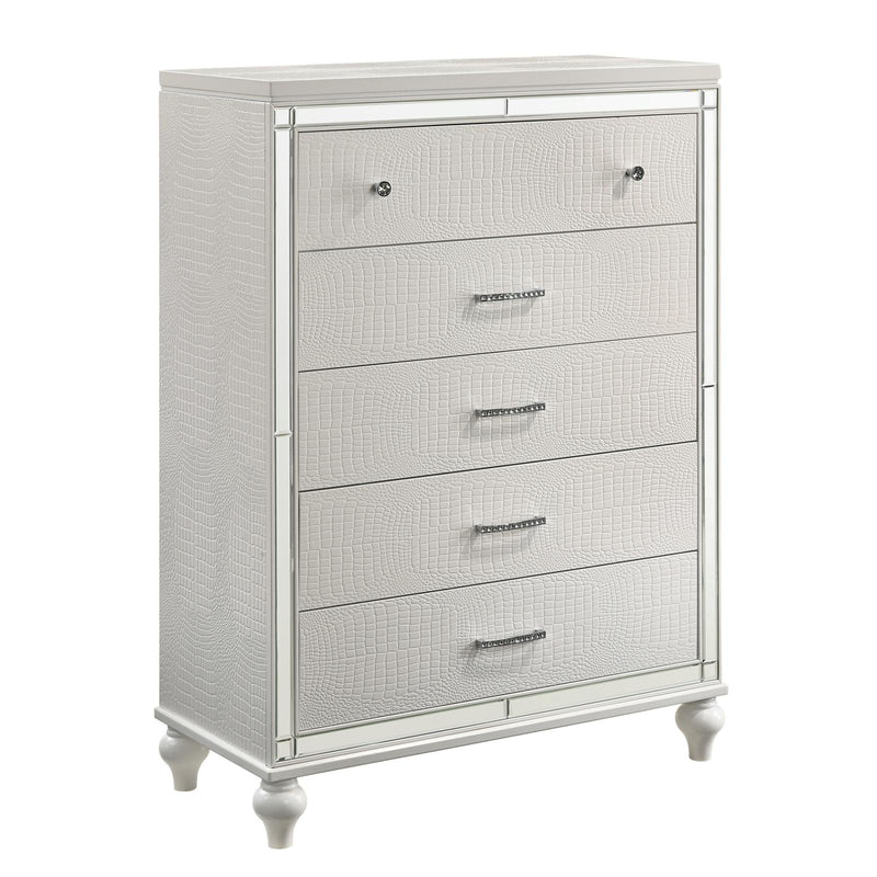 New Classic Furniture Valentino BA9698W Chest - White IMAGE 2