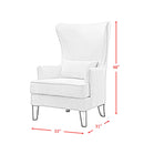  Elements International Kori Accent Chair - Heirloom Natural IMAGE 10