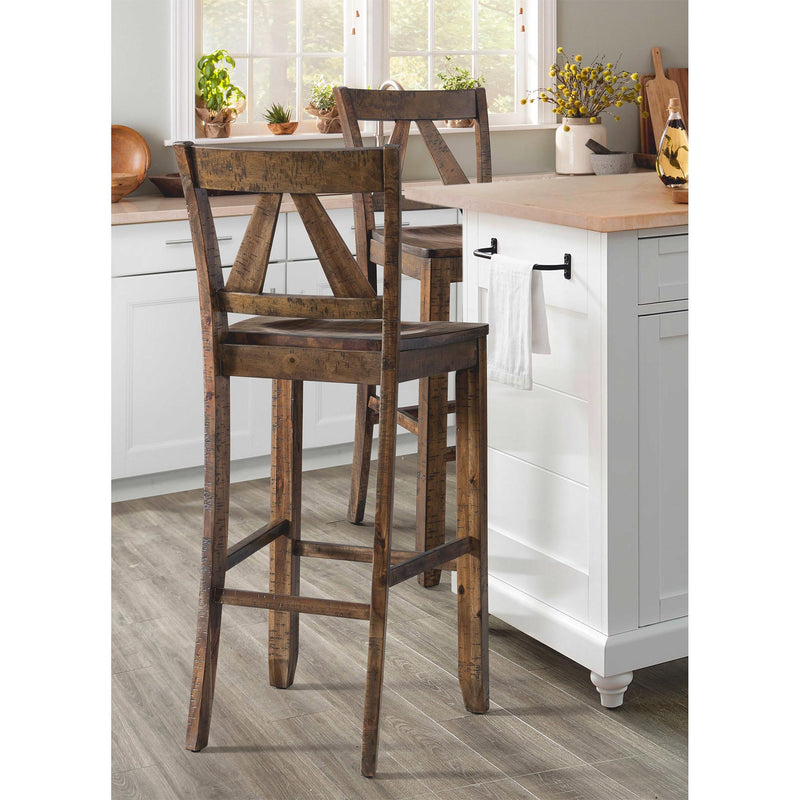  Elements International Finn DFN100BSBSBTWE 30" Bar Stool IMAGE 12