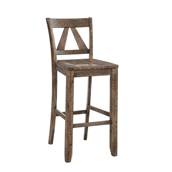  Elements International Finn DFN100BSBSBTWE 30" Bar Stool IMAGE 1