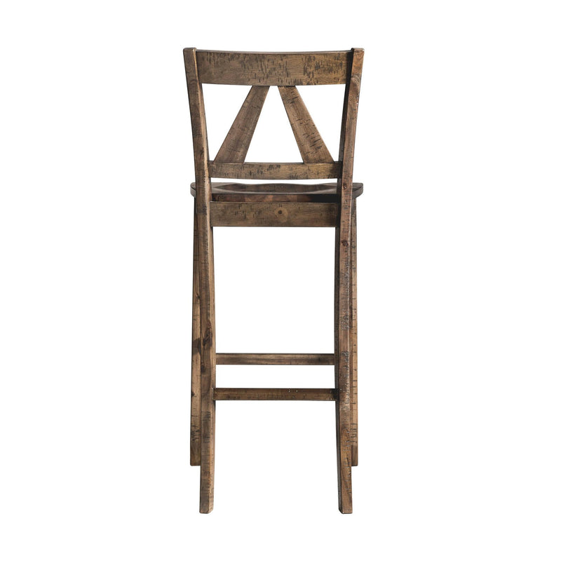  Elements International Finn DFN100BSBSBTWE 30" Bar Stool IMAGE 4