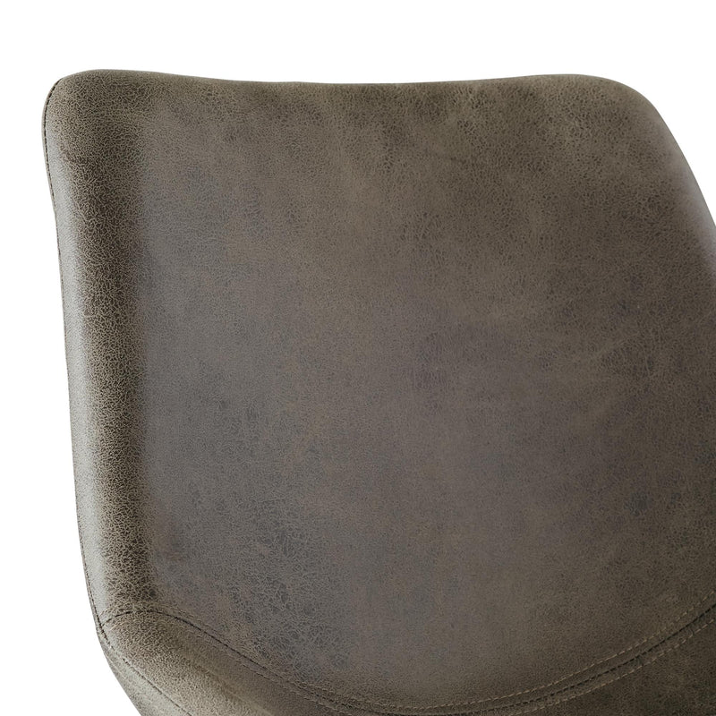  Elements International Wes BWS900BSE Bar Stool - Gray IMAGE 5