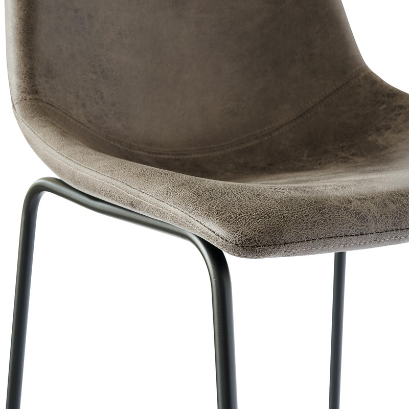  Elements International Wes BWS900BSE Bar Stool - Gray IMAGE 6