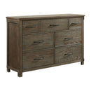  Elements International Scott SC300DR Dresser - Walnut IMAGE 1