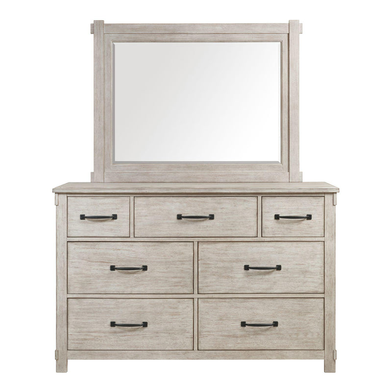  Elements International Scott SC600DRMR Dresser with Mirror Set IMAGE 2