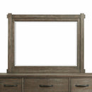  Elements International Scott SC300MR Dresser Mirror - Walnut IMAGE 1