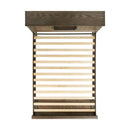  Elements International Scott SC370QB Queen Platform Storage Bed - Walnut IMAGE 4