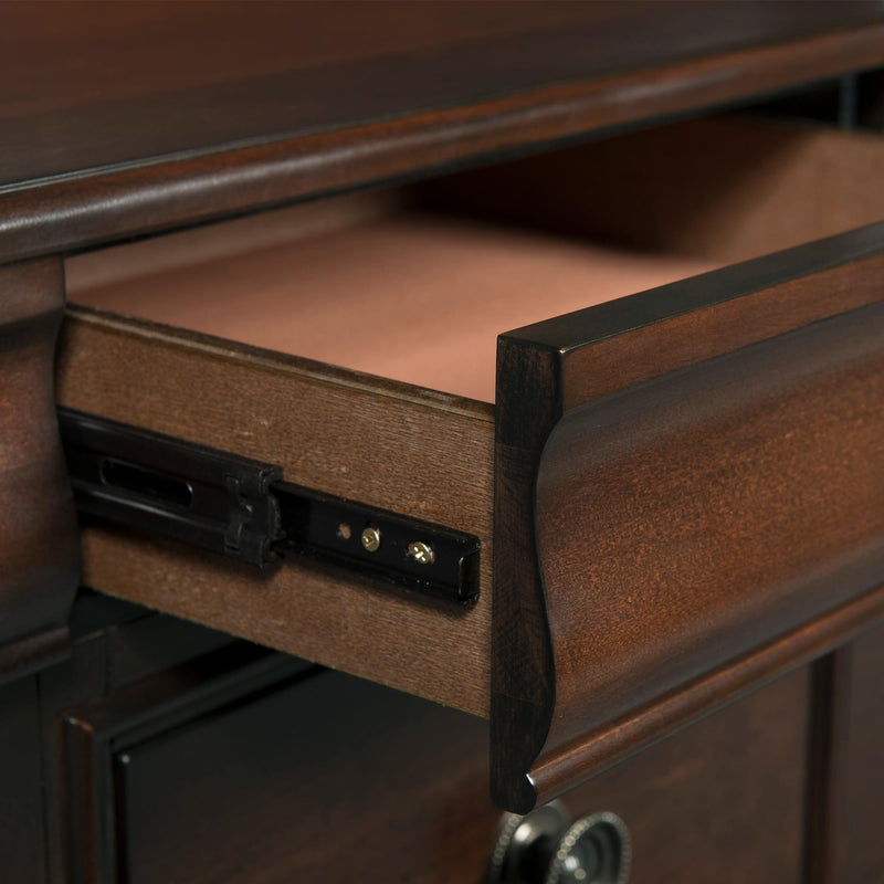  Elements International Cameron CM750DR Dresser - Cherry IMAGE 3