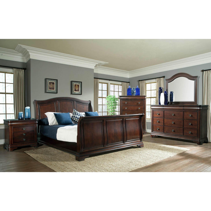  Elements International Cameron CM750DR Dresser - Cherry IMAGE 5