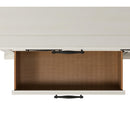  Elements International Slater SR600DRMR Dresser with Mirror - White IMAGE 6
