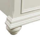  Elements International Slater SR650QB Queen Platform Storage Bed - White IMAGE 7