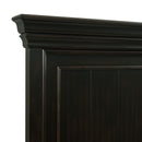  Elements International Slater SR850KB King Platform Storage Bed - Black IMAGE 5