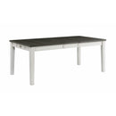  Elements International Kayla DKY300DT Dining Table with Storage IMAGE 1