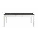  Elements International Kayla DKY300DT Dining Table with Storage IMAGE 2