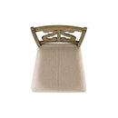  Elements International Stone DST350SC Swirl Back Side Chair - Grey IMAGE 5