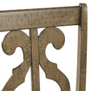  Elements International Stone DST350SC Swirl Back Side Chair - Grey IMAGE 6