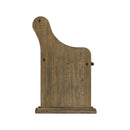  Elements International Stone DST300PW Pew Bench - Grey IMAGE 3