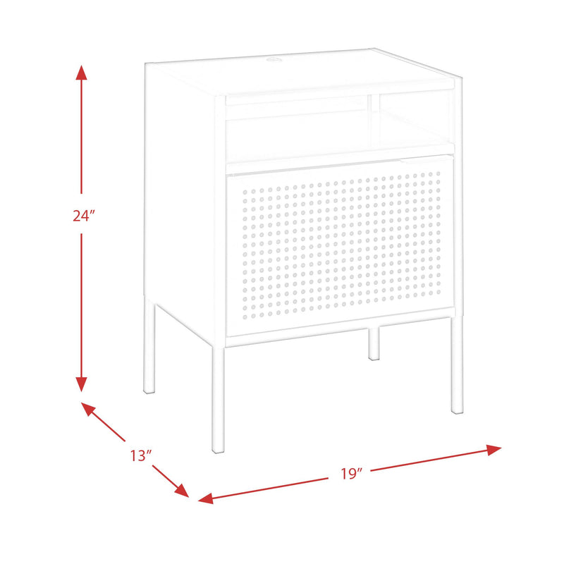 Elements International Ember CEB200NSE Nightstand - Blue IMAGE 11
