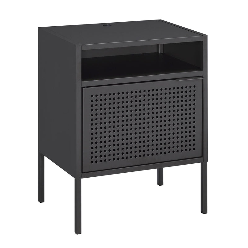  Elements International Ember CEB300NSE Nightstand - Gray IMAGE 1