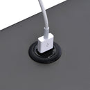  Elements International Ember CEB300NSE Nightstand - Gray IMAGE 5