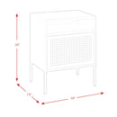  Elements International Ember CEB400NSE Nightstand - Red IMAGE 11