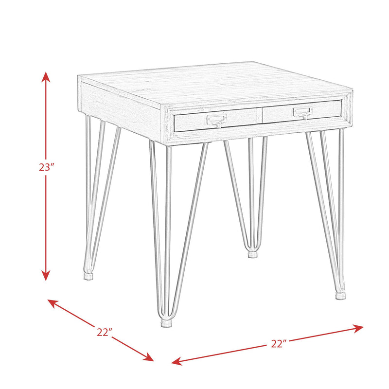  Elements International Boone TBN100ETTE End Table IMAGE 10