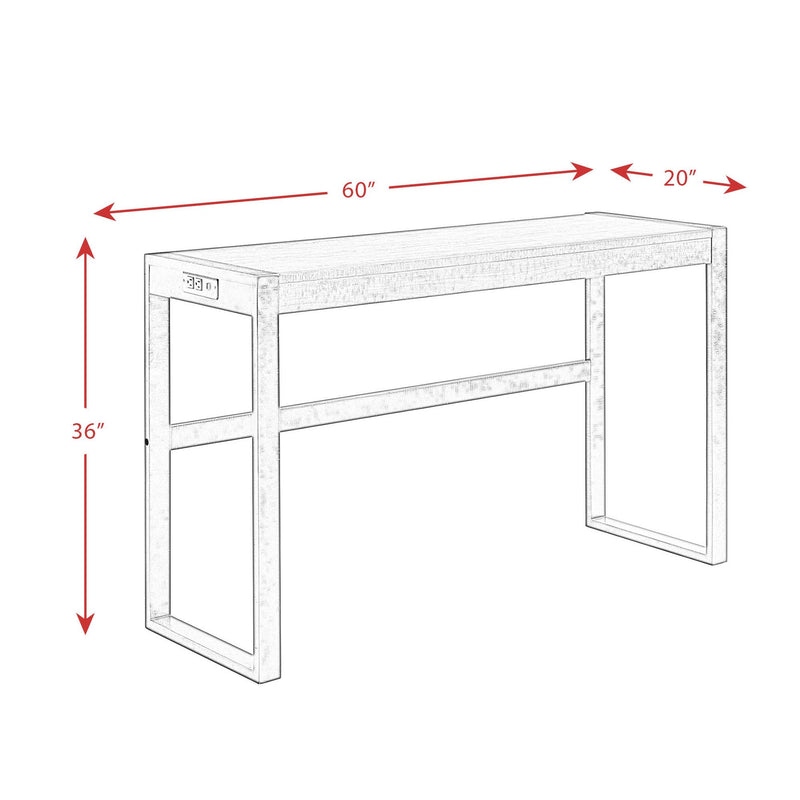  Elements International Caesar TCA100BTSP 4 pc Counter Height Dinette IMAGE 18