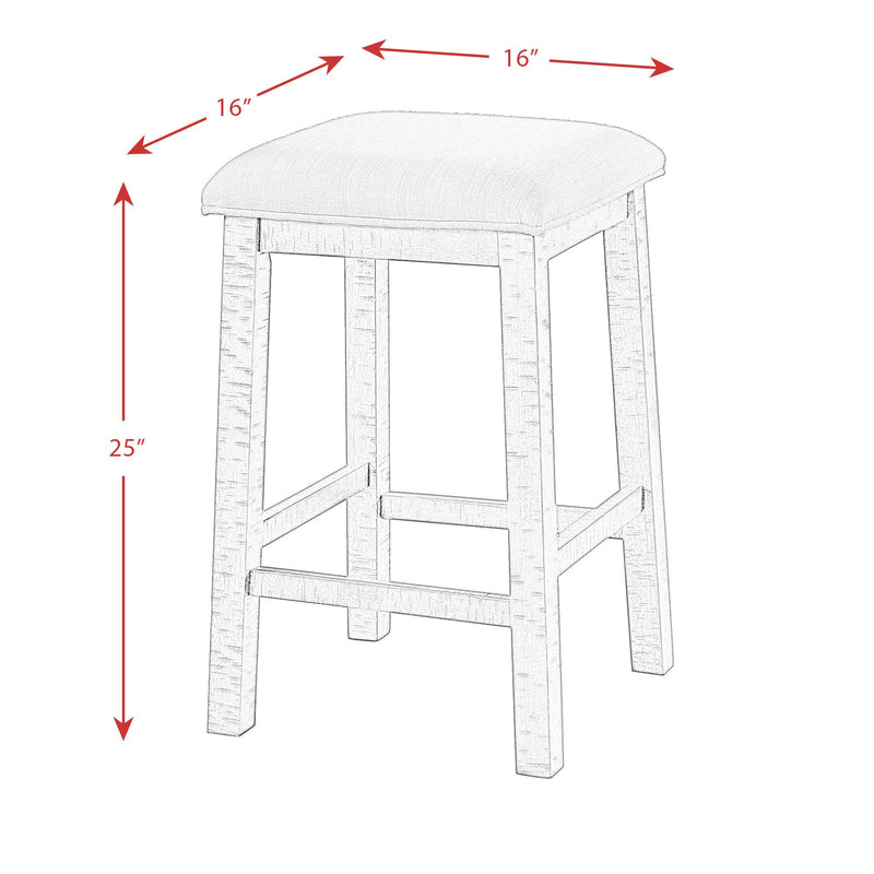  Elements International Caesar TCA100BTSP 4 pc Counter Height Dinette IMAGE 19