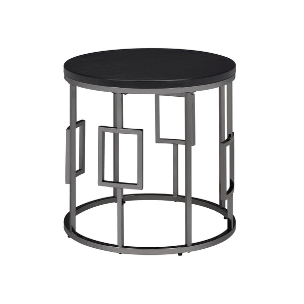 Elements International Ester CES100ET Round End Table IMAGE 1