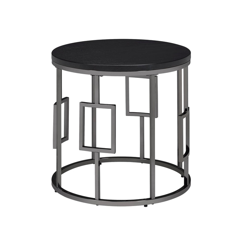  Elements International Ester CES100ET Round End Table IMAGE 1