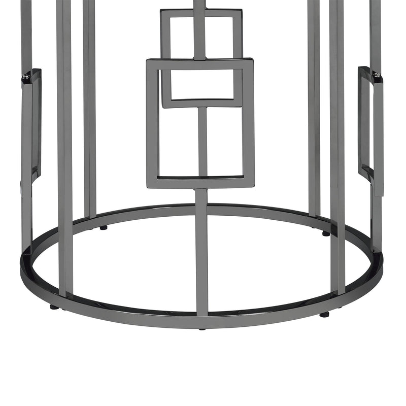 Elements International Ester CES100ET Round End Table IMAGE 6