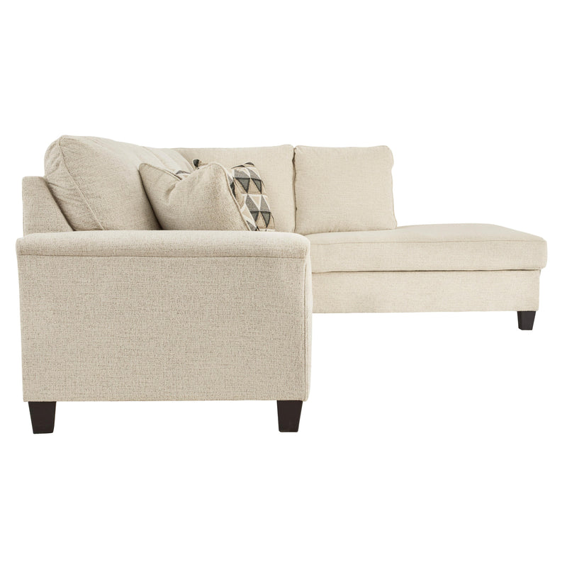 Signature Design by Ashley Abinger 83904S4 2 pc Sleeper Sectional with Chaise IMAGE 3