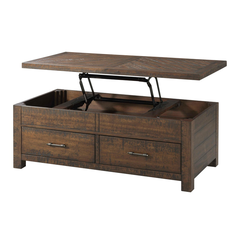  Elements International Jax TJX100CTLT Lift Top Coffee Table IMAGE 4