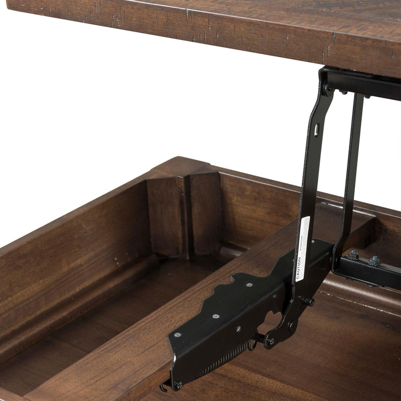  Elements International Jax TJX100CTLT Lift Top Coffee Table IMAGE 5
