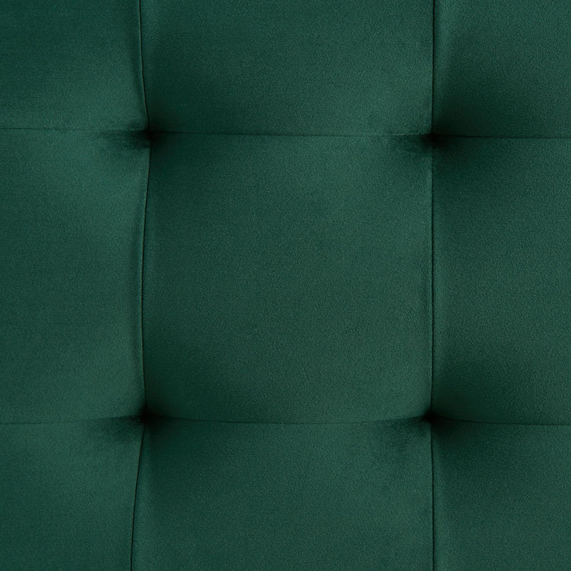  Elements International Crosby Tufted Storage Ottoman - Evergreen IMAGE 12