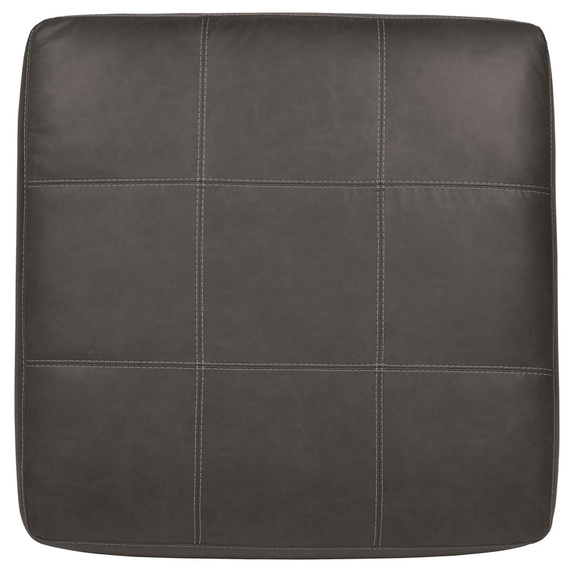  Benchcraft Aberton Leather Look Ottoman 2560108 IMAGE 4