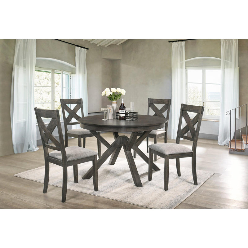 New Classic Furniture Gulliver D1902-20 Dining Chair - Rustic Brown IMAGE 3